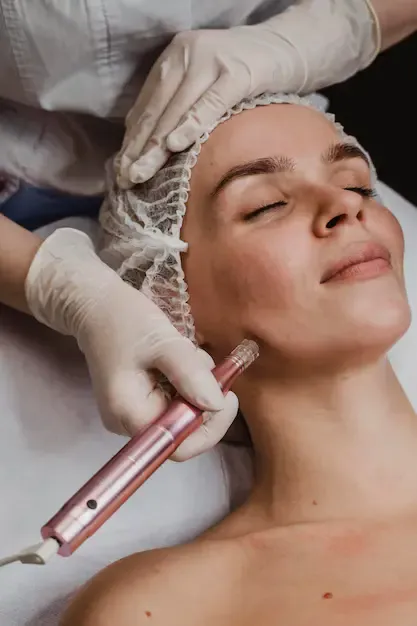 Agnes RF microneedling for acne treatment and skin tightening at OC Weight Loss and MedSpa