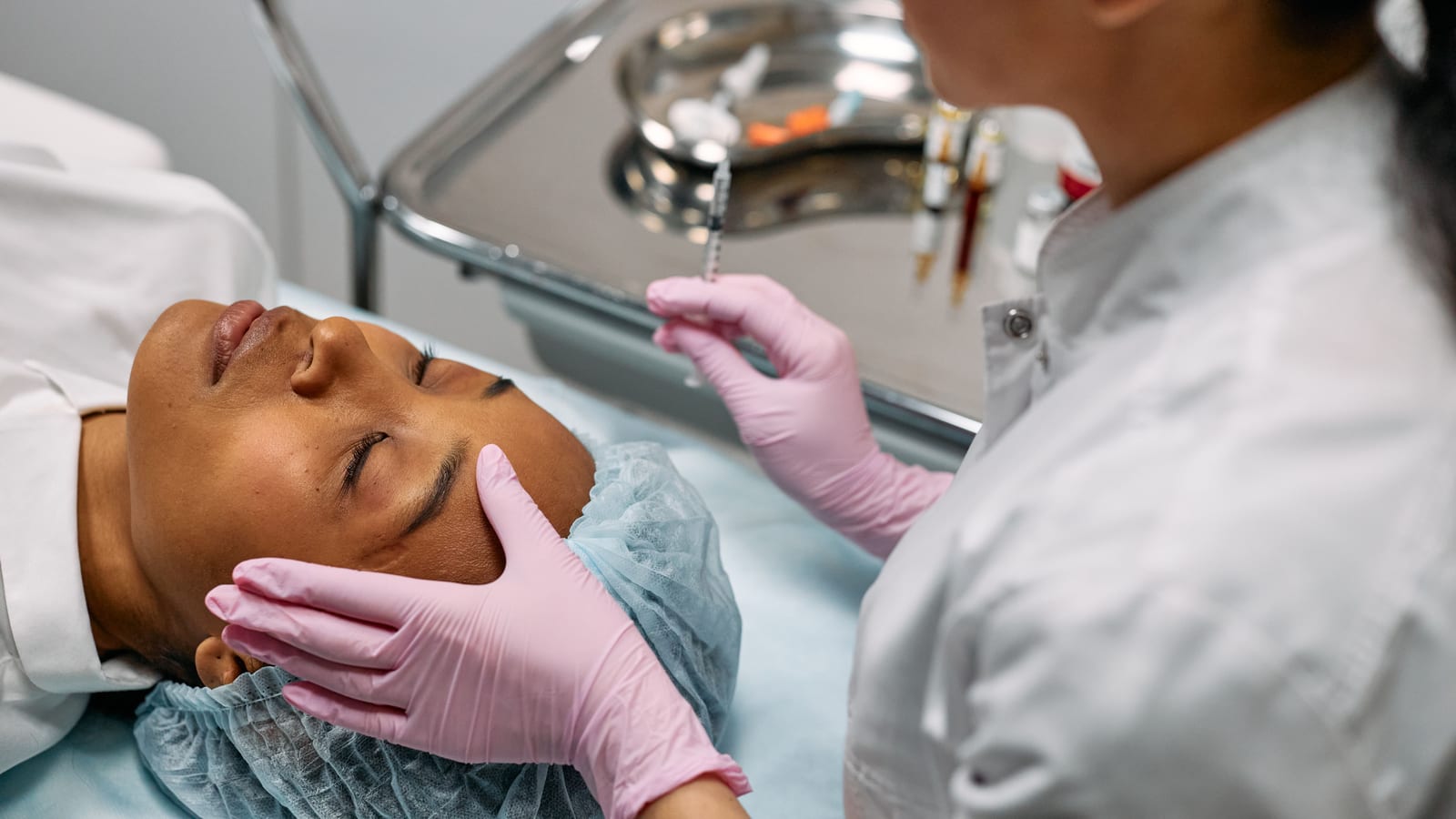 Syringe and cannula on a sterile field in a clinic — dermal fillers guide at OC Weight Loss & Med Spa, Mission Viejo