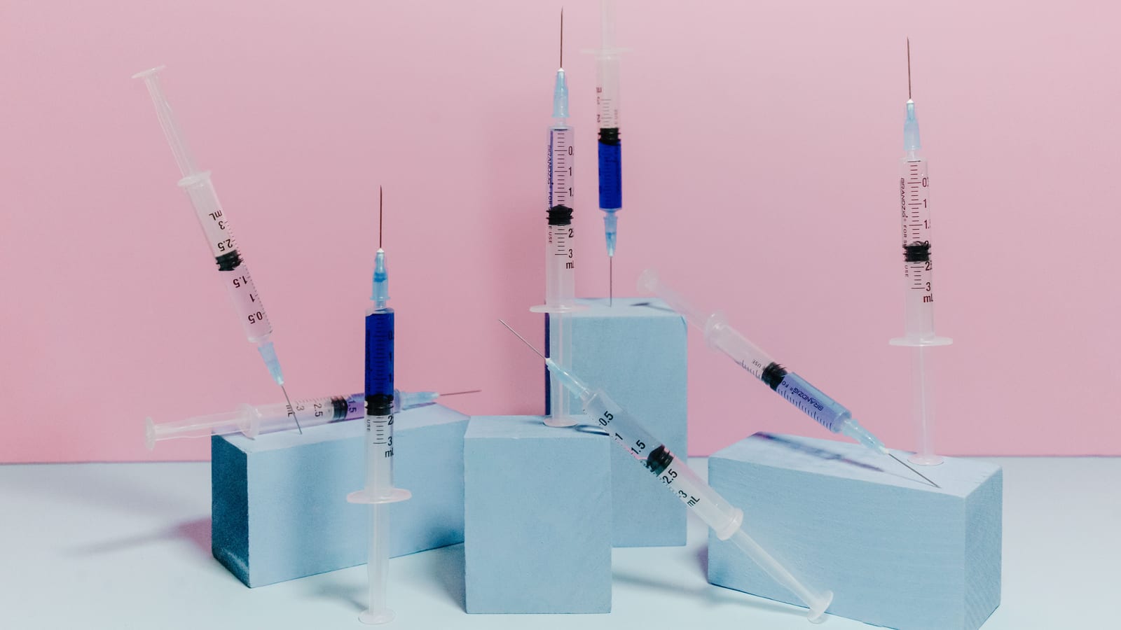 Glass vial and fine syringe on a sterile tray — dysport vs daxxify at OC Weight Loss & Med Spa, Mission Viejo