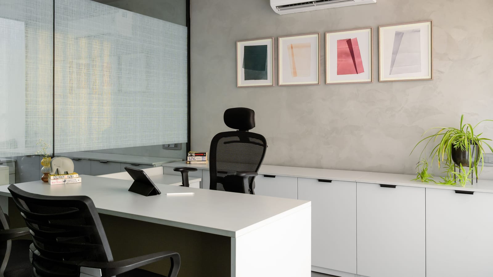 Consultation desk in a bright, uncluttered clinic office — medical weight loss programs at OC Weight Loss & Med Spa, Mission