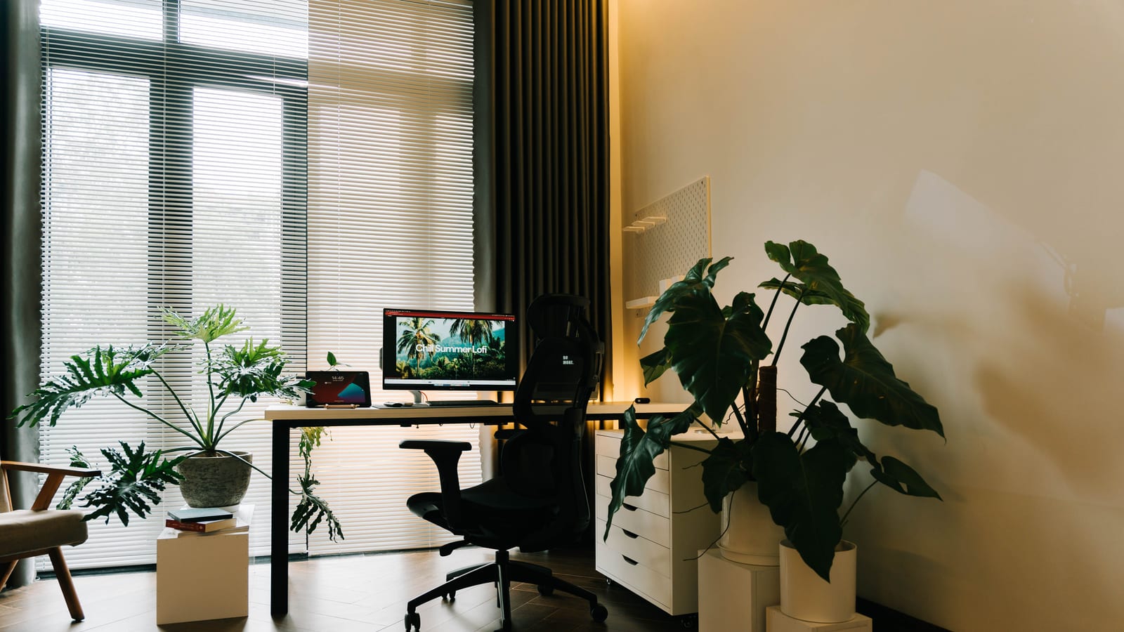 Clinician’s consultation room with a desk and window light — testosterone replacement therapy at OC Weight Loss & Med Spa
