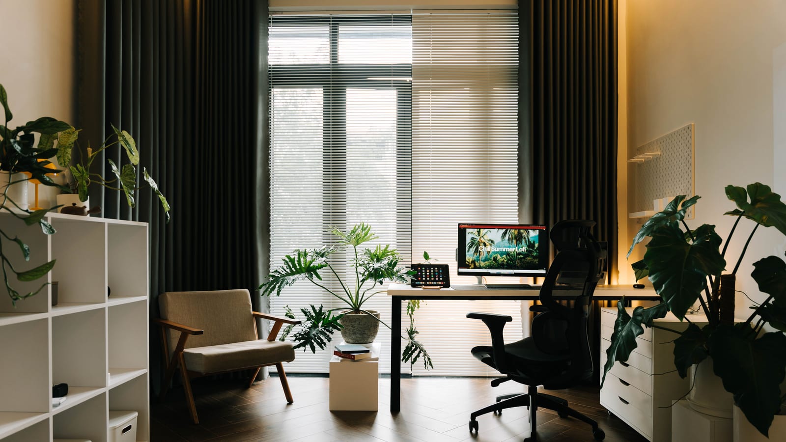 Clinician’s consultation room with a desk and window light — hormone replacement therapy at OC Weight Loss & Med Spa